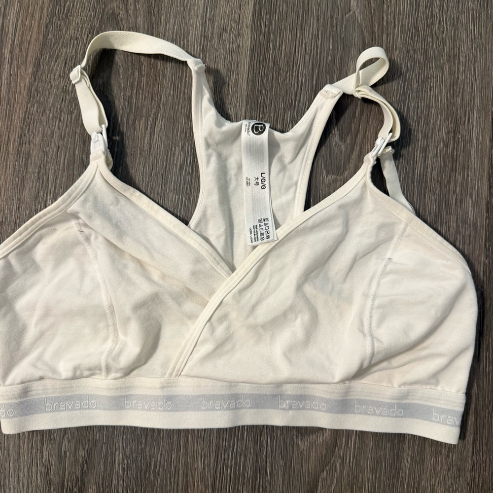 Bravado White Nursing Bra